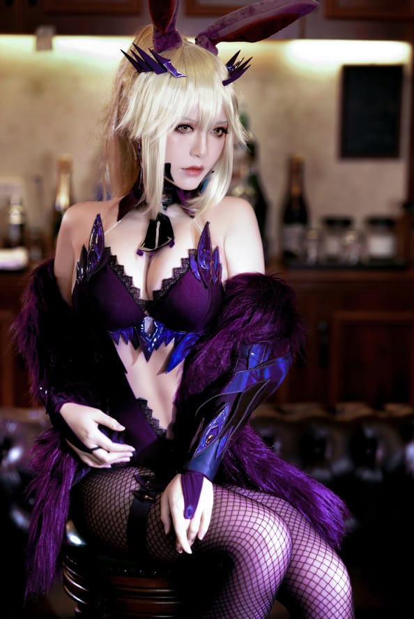 半半子 –NO.47 LancerAlter Bunny[40P/61MB]-1