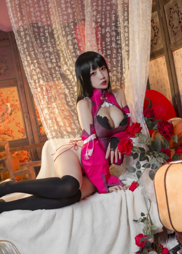 二佐Nisa –NO.81 梦子旗袍[28P/86MB]-1