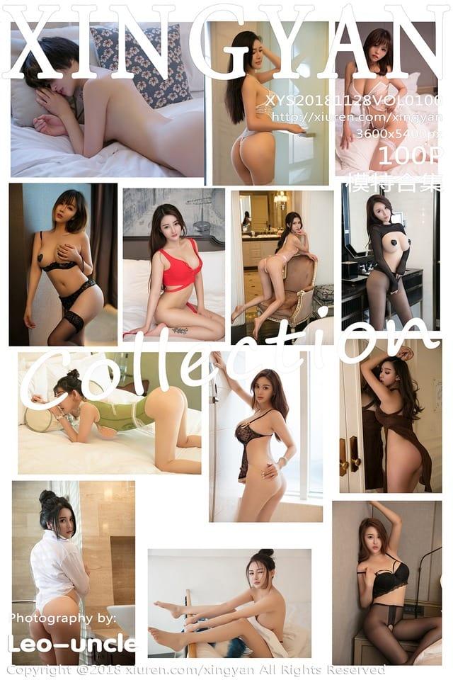 星颜社 – 2018.11.28 VOL.100 模特合集[101P275M]-1