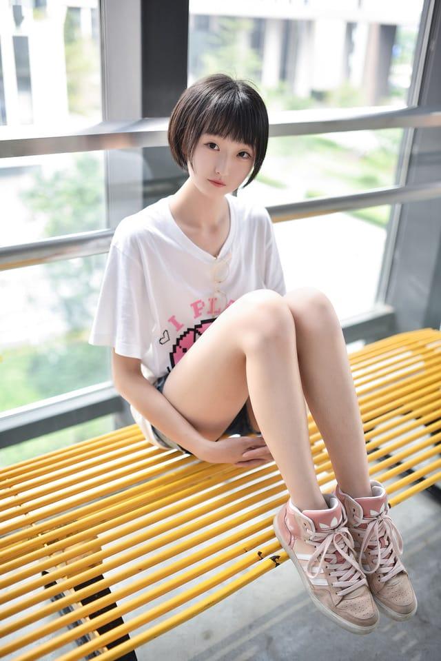 风之领域 – NO.100 眼镜妹妹超短牛仔美腿[45P243M]-1
