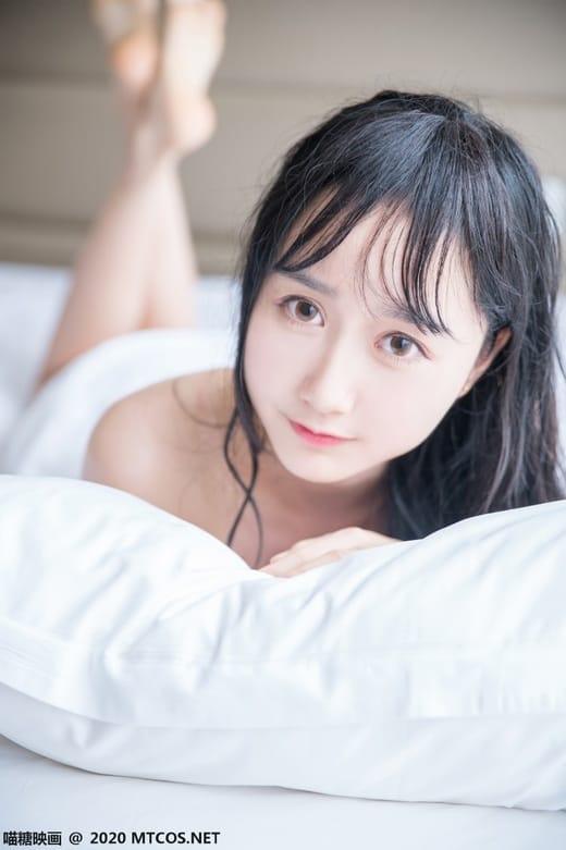 [喵糖映画]VOL.174 清纯可爱 纯白浴巾 [58P/161M]-1