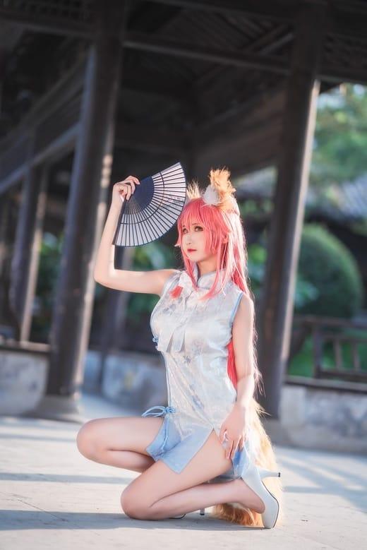 [喵糖映画]VOL.391 兽耳旗袍小狐狸 [40P/347MB]-1