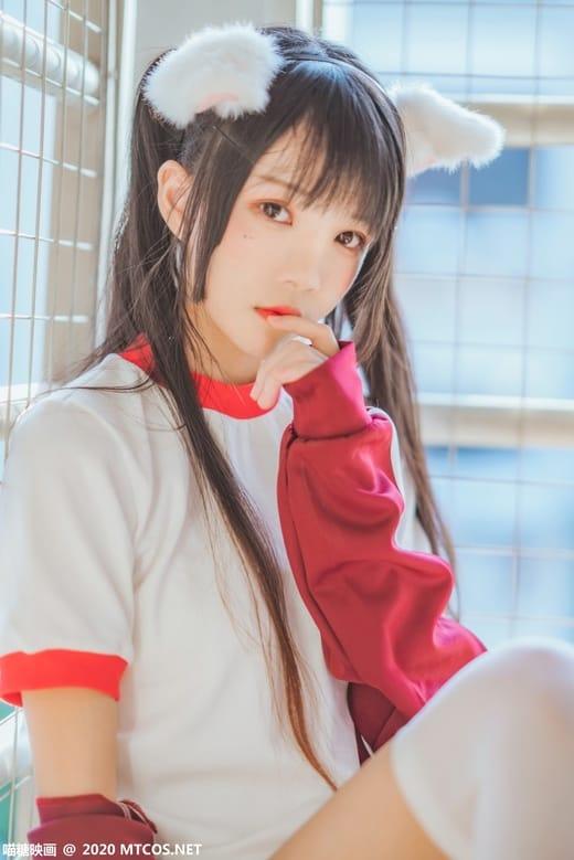 [喵糖映画]VOL.308 红色体操服 [44P/842MB]-2