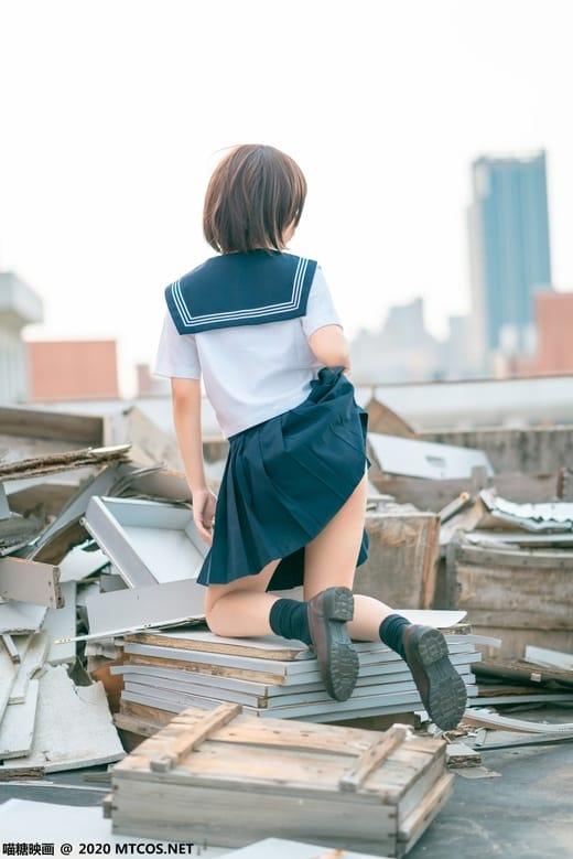 喵糖映画 JKL.021 天台JK至服 [33P/512MB]-2