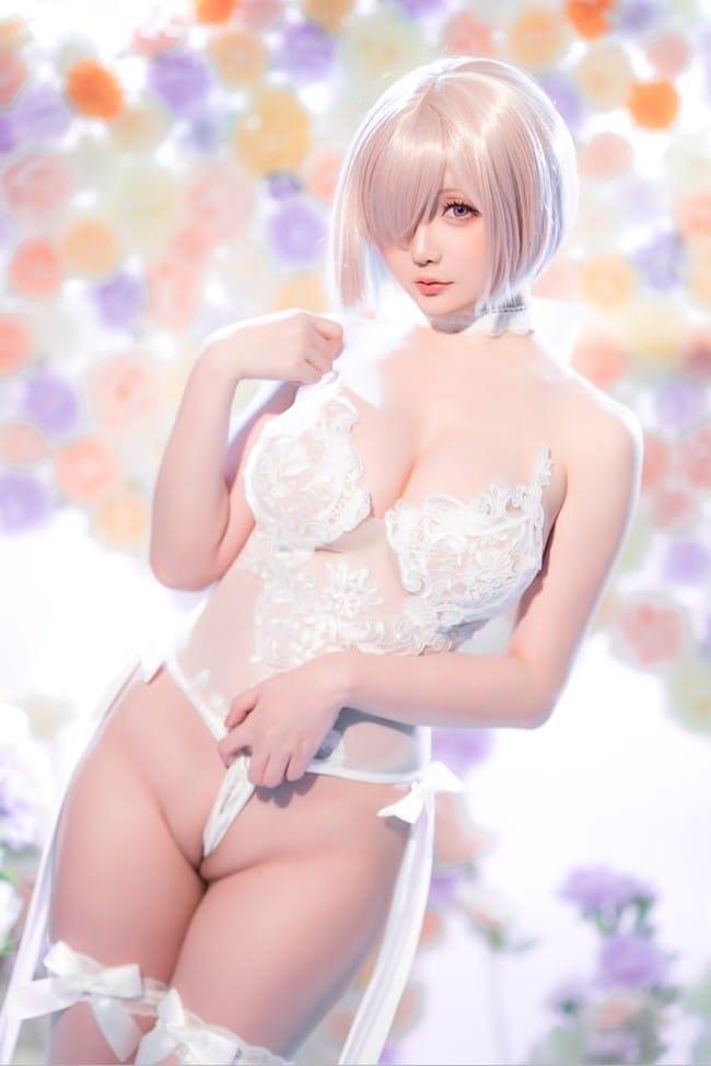 星之迟迟 – NO.146 3月计划C FGO 玛修婚纱[78P1V-425MB]-2