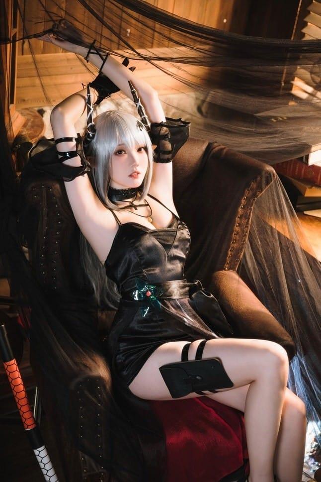 瓜希酱 – NO.76 明日方舟 泥岩音律联觉-零号特工 [25P-100MB]-2