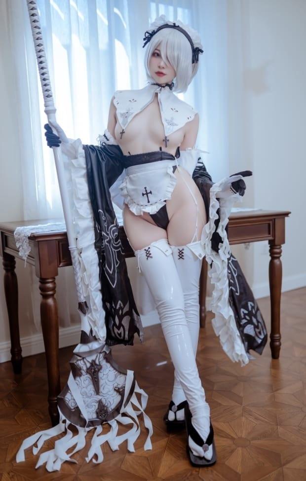 二佐 – NO.159 2B女仆[31P-258MB]-1