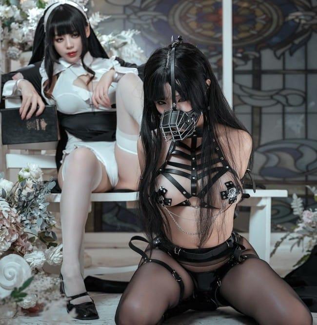 九言 – NO.14 修女与狗[60P6V-464M]-1