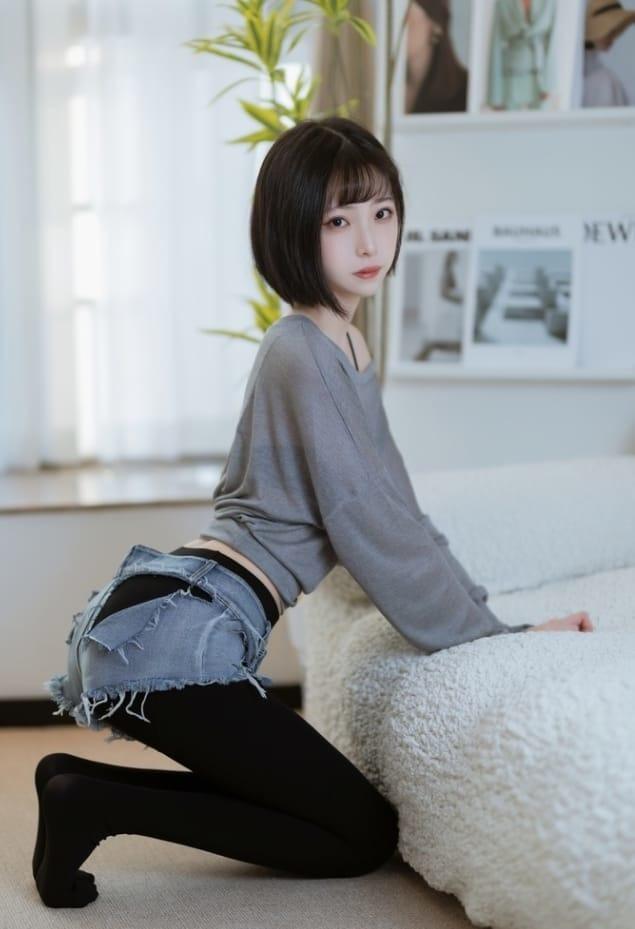 许岚LAN – NO.27 半透毛衣 [40P-568M]-2