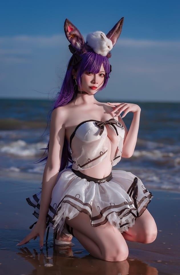 二佐 – NO.173 《泰拉夏日纪事》方舟暗索泳装[29P-262M]-1