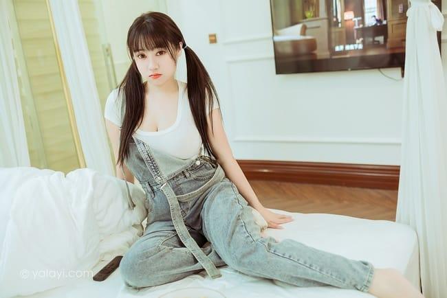 [YALAYI雅拉伊]2022.03.22 NO.912 开心宅家 虞艺[40+1P／362MB]-1