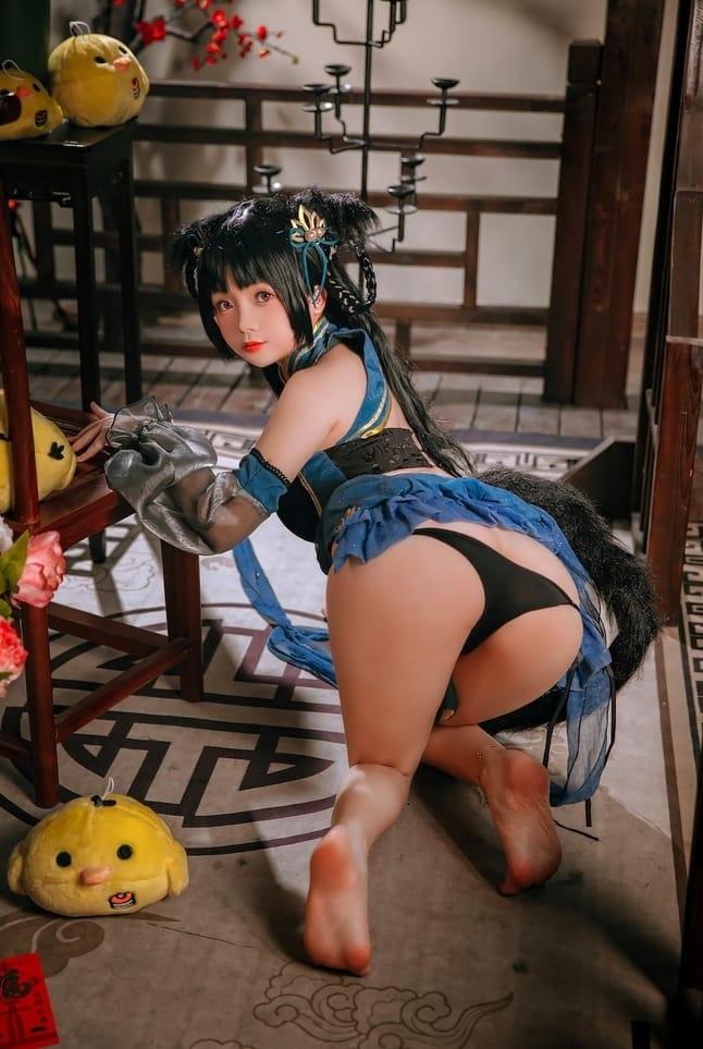 日奈娇 – NO.076 碧蓝航线 大潮旗袍 [25P-206M]-2