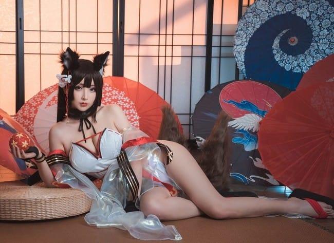 rioko凉凉子 NO.124 碧蓝航线 天城泳装 [30P-353M]-1