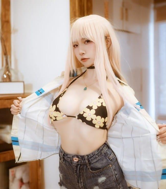 二佐Nisa – NO.187 海梦 日常泳装[39P-1.29G]-1