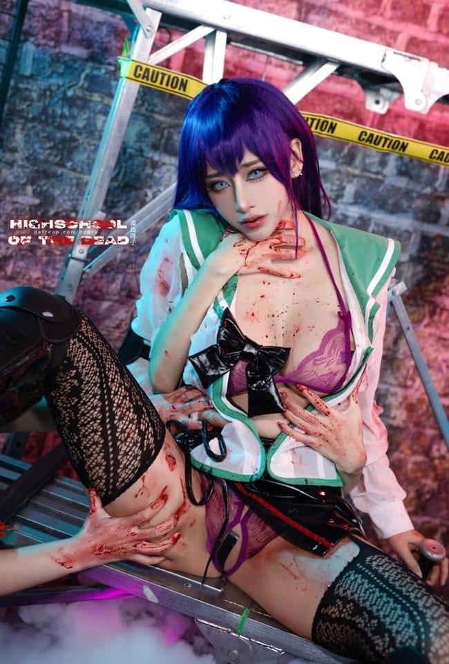 Byoru NO.155 毒岛冴子（Busujima Saeko） [47P9V-1.38G]-1