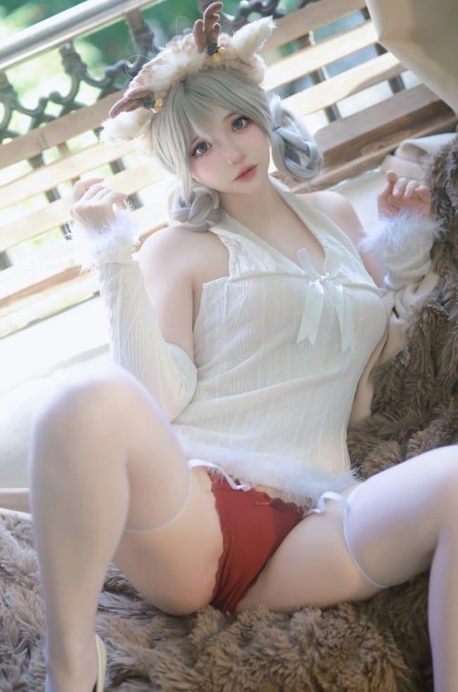 疯猫ss – NO.164 圣诞特典&白色毛衣[98P1V-757M]]-2