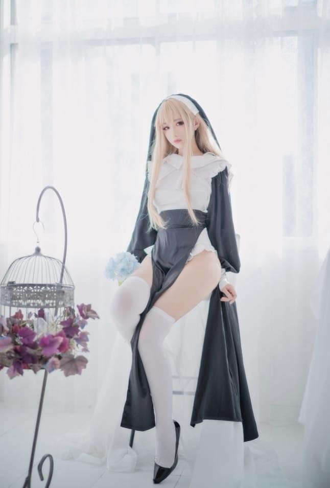 Shika小鹿鹿 NO.108 修女为什么不好好穿衣服[16P-153M]-1