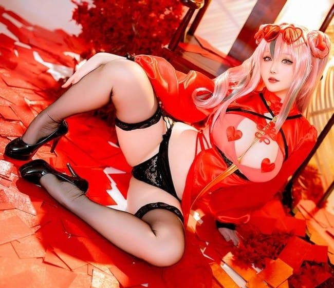 星之迟迟 NO.184 2024年1月计划C – 布莱默顿新年旗袍[84P1V-537M]-1