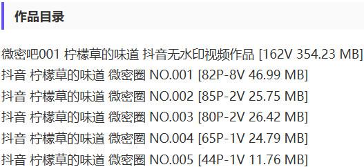 柠檬草的味道 – 微密圈写真&视频合集【持续更新中】-2