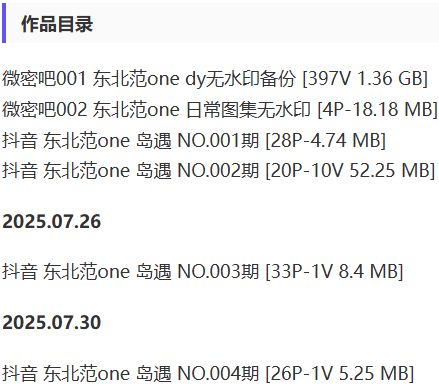东北范one – 微密圈/岛遇等写真&视频合集【持续更新中】-2