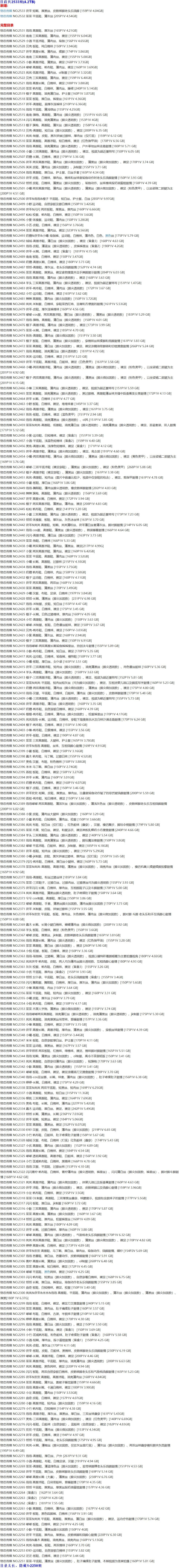物恋传媒 – 写真图片合集【持续更新中】-2 物恋传媒 – 写真图片合集【持续更新中】-2