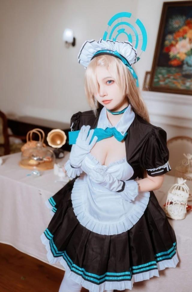 二佐Nisa – NO.212 蔚蓝档案-明日奈女仆[30P-260MB]-2