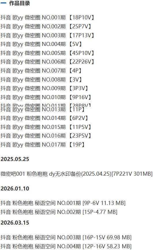 粉色袍袍(欧袍yy) – 微密圈写真&视频合集【持续更新中】