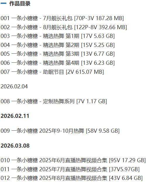 一条小糖糖 – 舰长充电等写真&视频合集【持续更新中】-1 一条小糖糖 – 舰长充电等写真&视频合集【持续更新中】-1