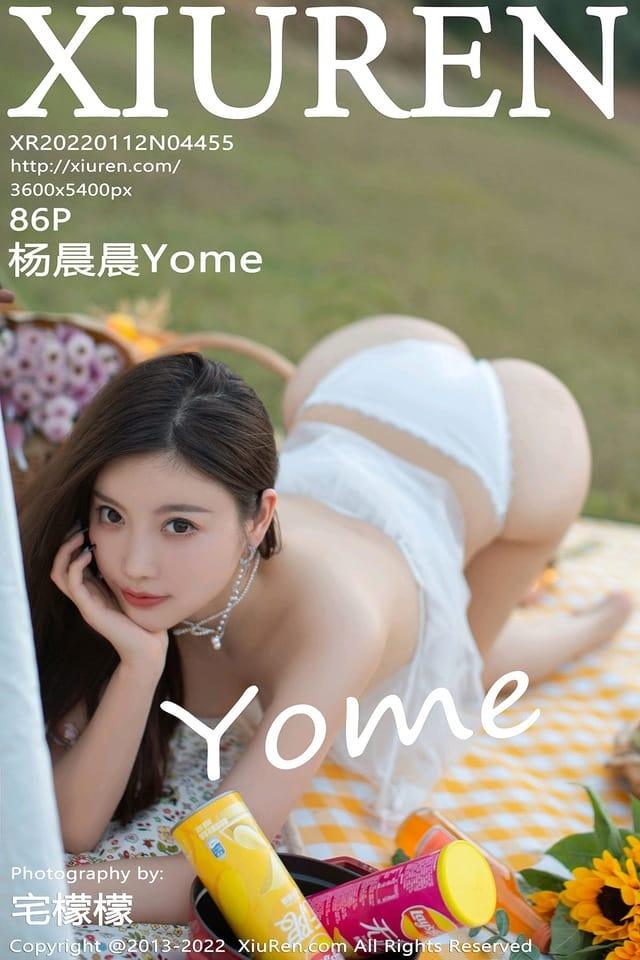 [XIUREN秀人网]2022.01.12 VOL.4455 杨晨晨Yome[86+1P／837MB]