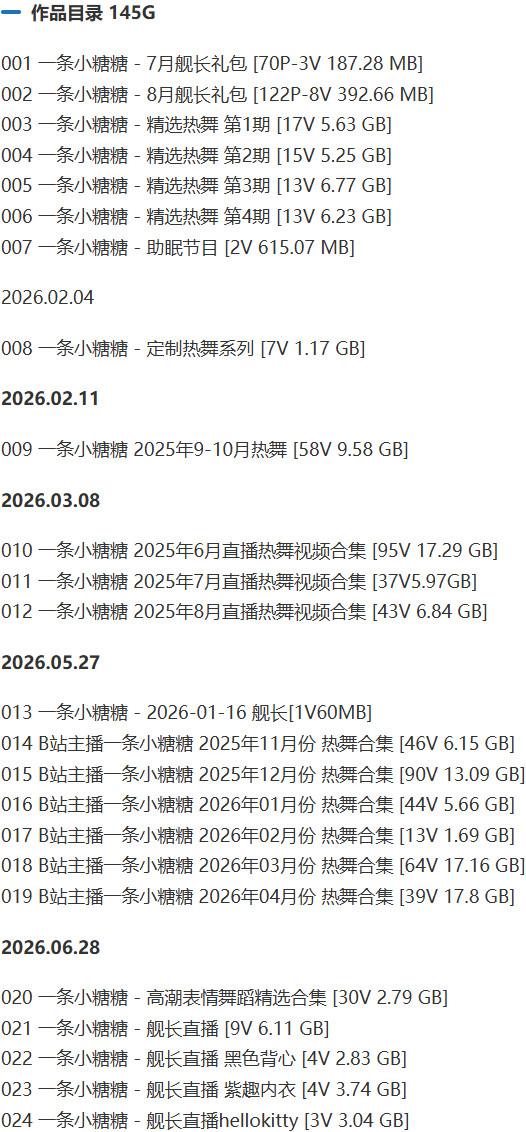 一条小糖糖 – 舰长充电等写真&视频合集【持续更新中】-1 一条小糖糖 – 舰长充电等写真&视频合集【持续更新中】-1